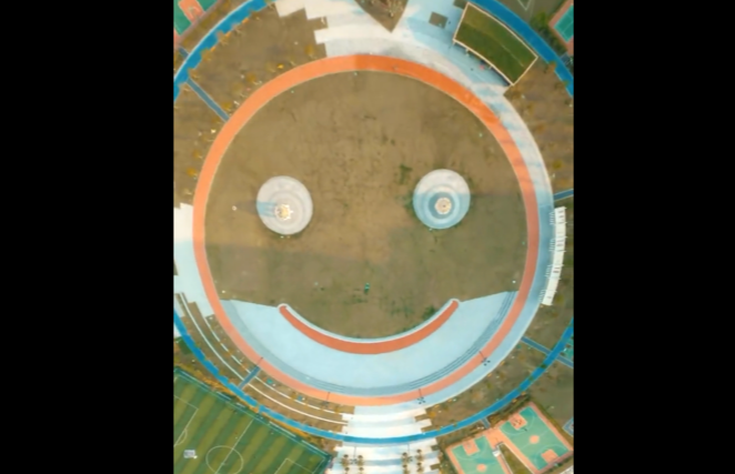 瞰珠海 | 太驚喜！橫琴巨型“笑臉”一笑傾城……